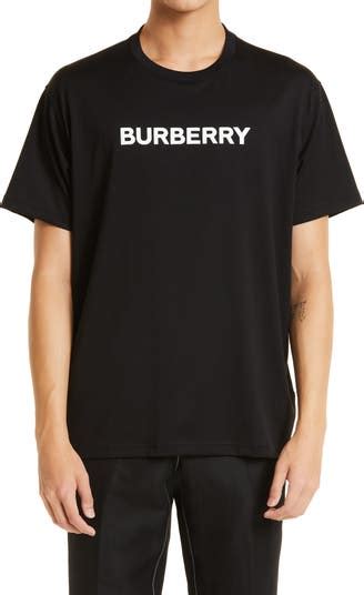 burberry harriston t shirt|Burberry Harriston Cotton Graphic Tee .